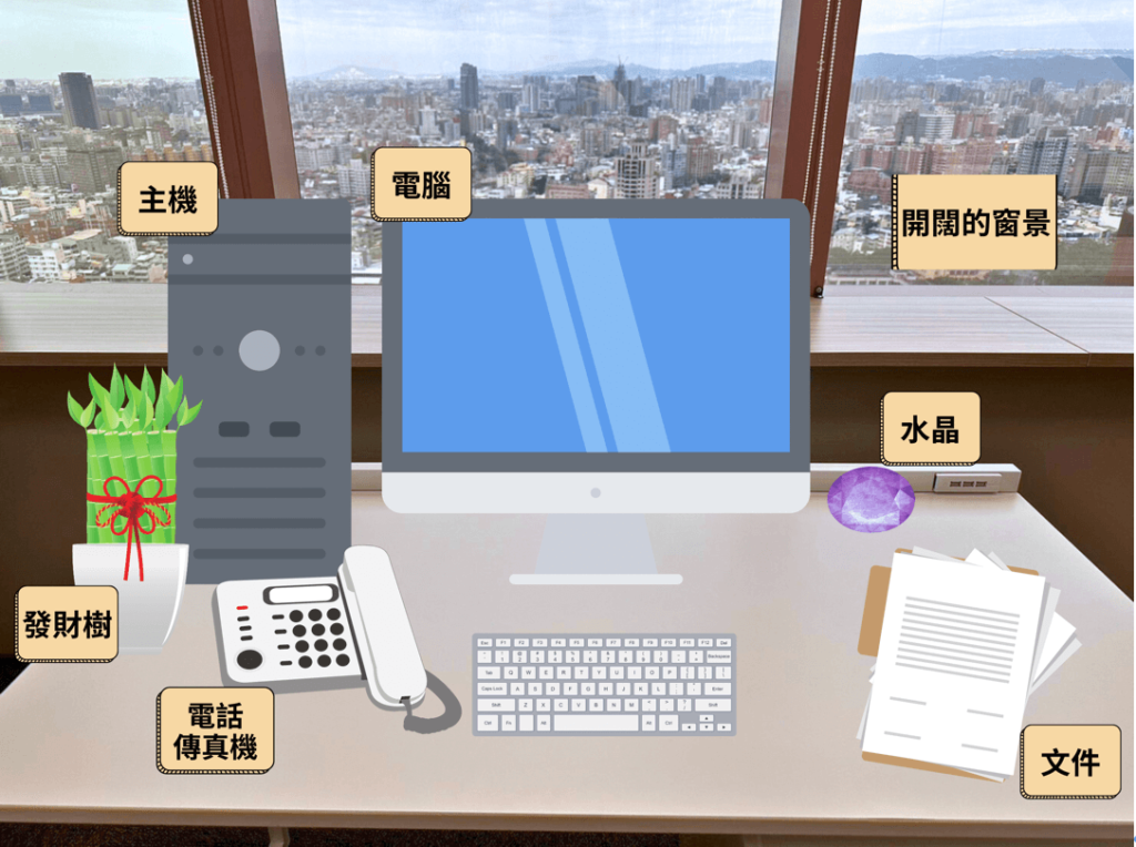 招財進寶的辦公室風水佈局