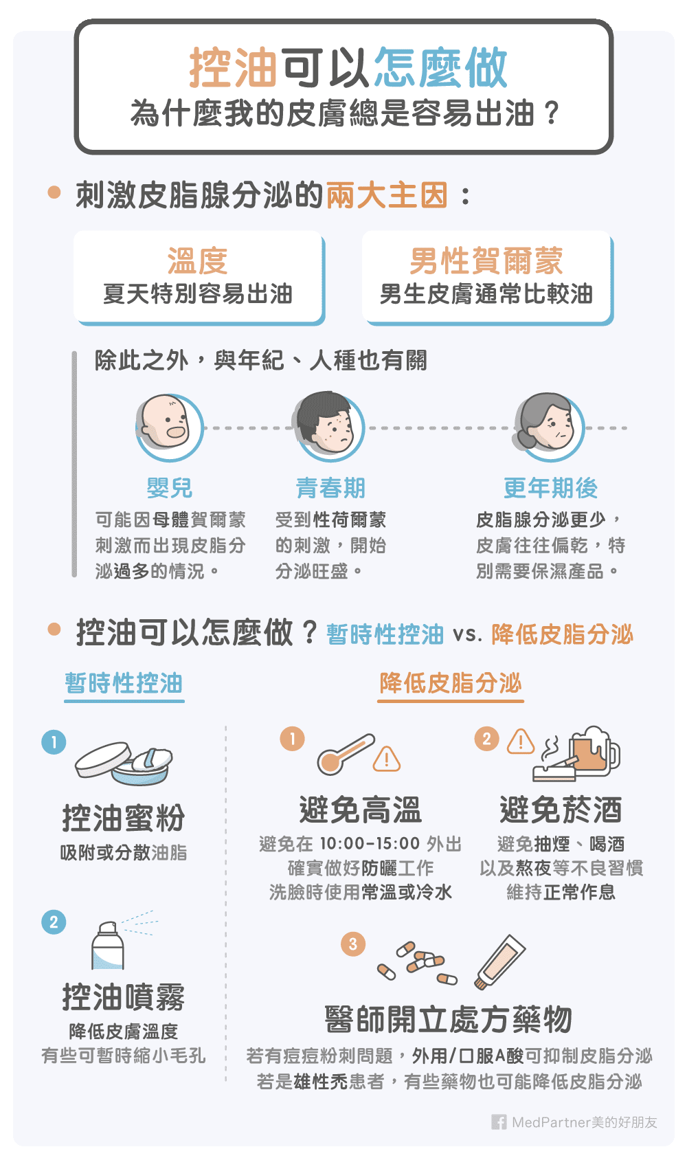 如何有效應對肌膚出油問題？油性肌膚控油護理完整教學