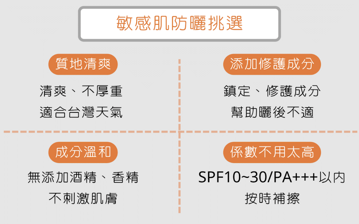怎麼選擇敏感肌專用的防曬產品？完整教學：物理防曬、低敏成分與正確步驟