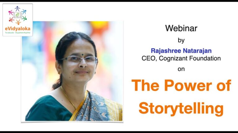 Webinar : Power of Storytelling by Rajashree Natarajan