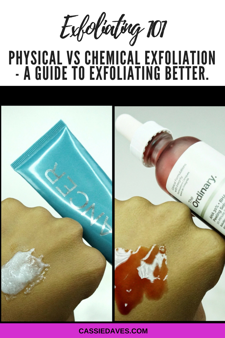 Chemical vs. Physical Exfoliation: A Guide