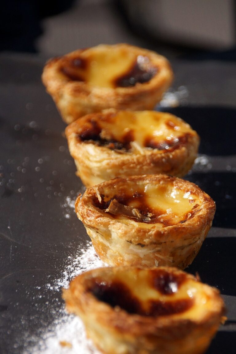 portuguese custard tarts