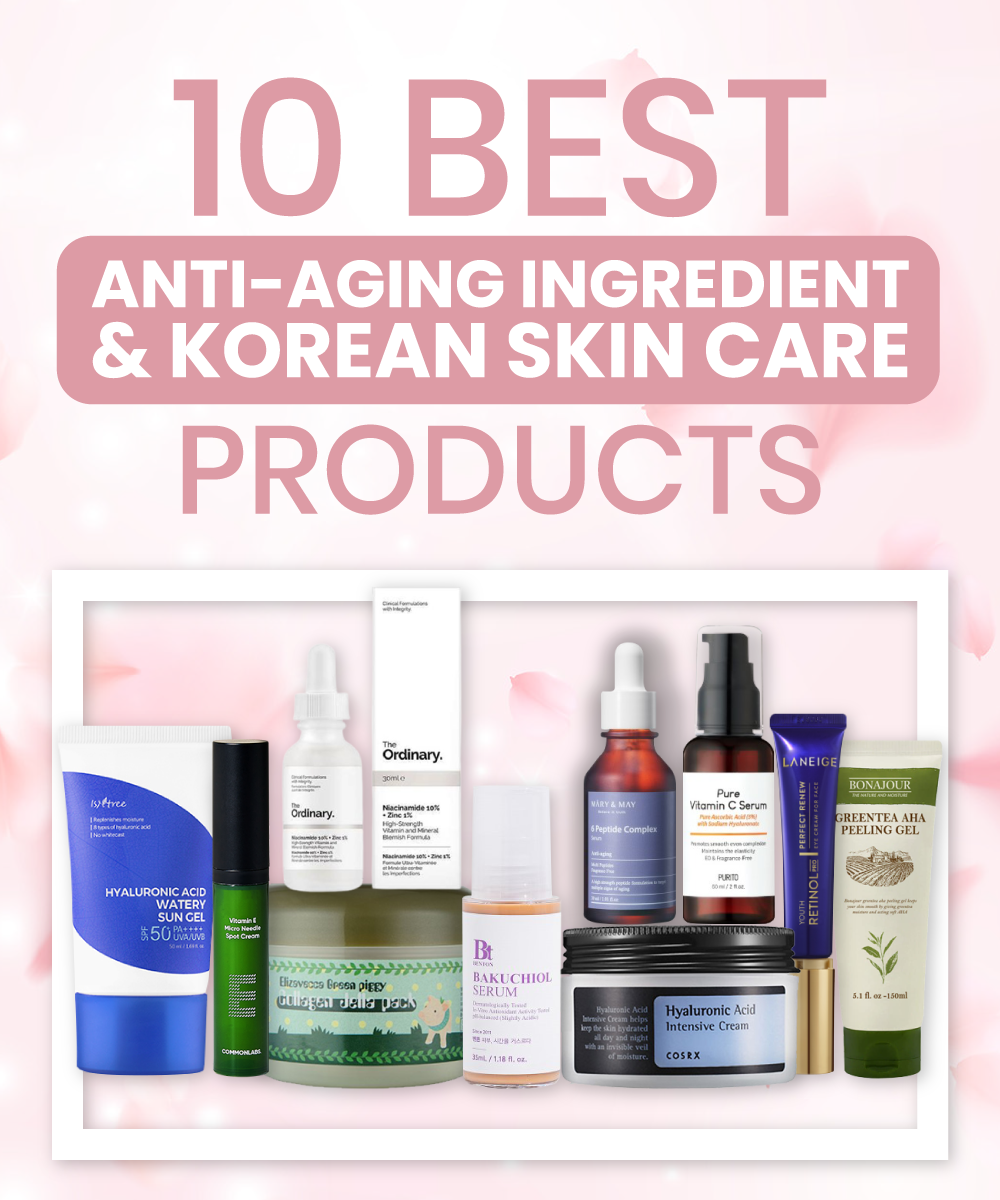 Best skincare products for mature skin:  Retinol, Peptide Strategy
