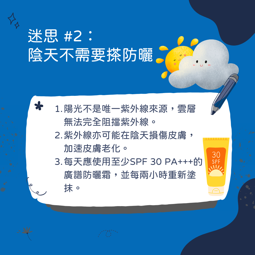 破解防曬常見迷思，如何選對防曬產品？