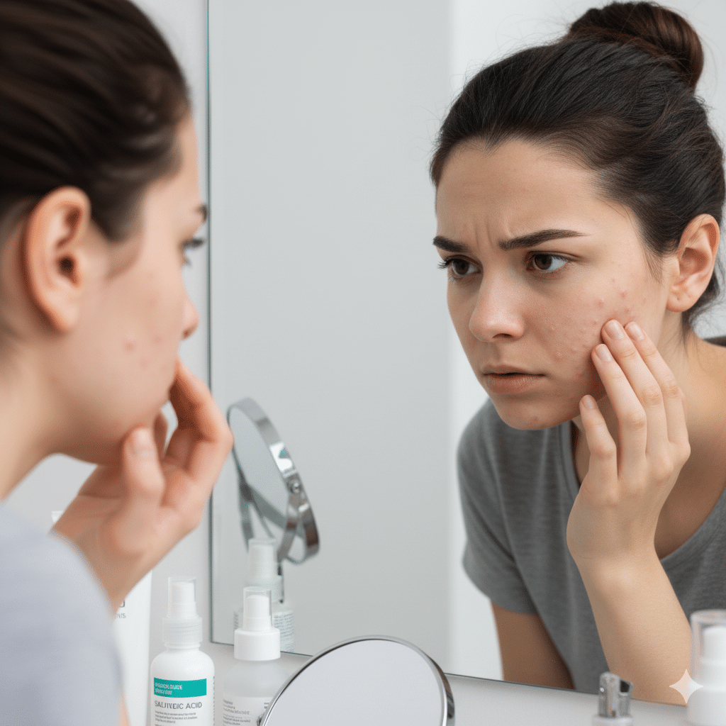 「閉鎖性粉刺」如何溫和處理？避免發炎留疤的專業建議