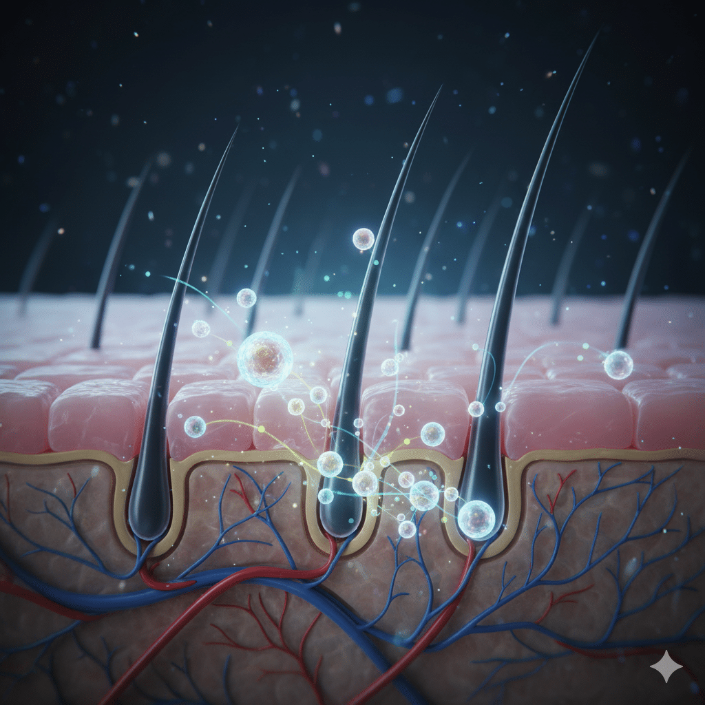 外泌體如何改善頭皮環境？科學研究告訴你