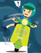 台中深夜肇逃！Lexus撞飛雙載機車，騎士乘客重傷！