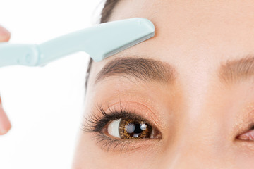 刮刀塑形步驟示意