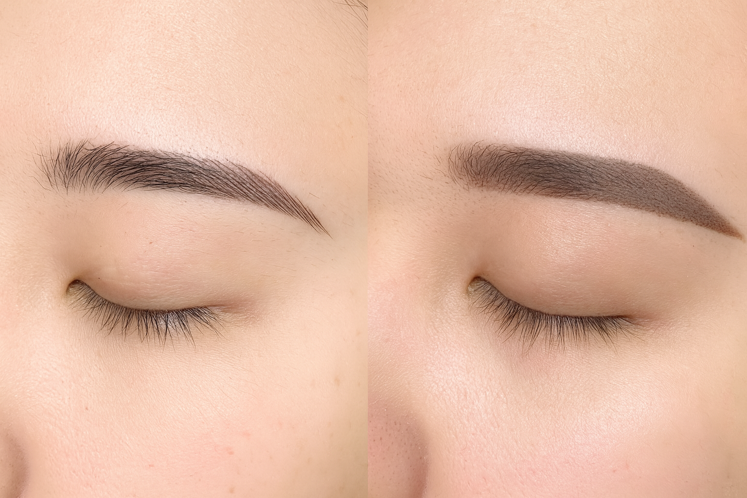 韓式霧眉與粉霧眉技術對比