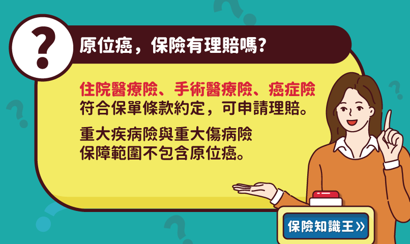 原位癌保障有眉角！投保前先弄懂重大疾病保險理賠範圍