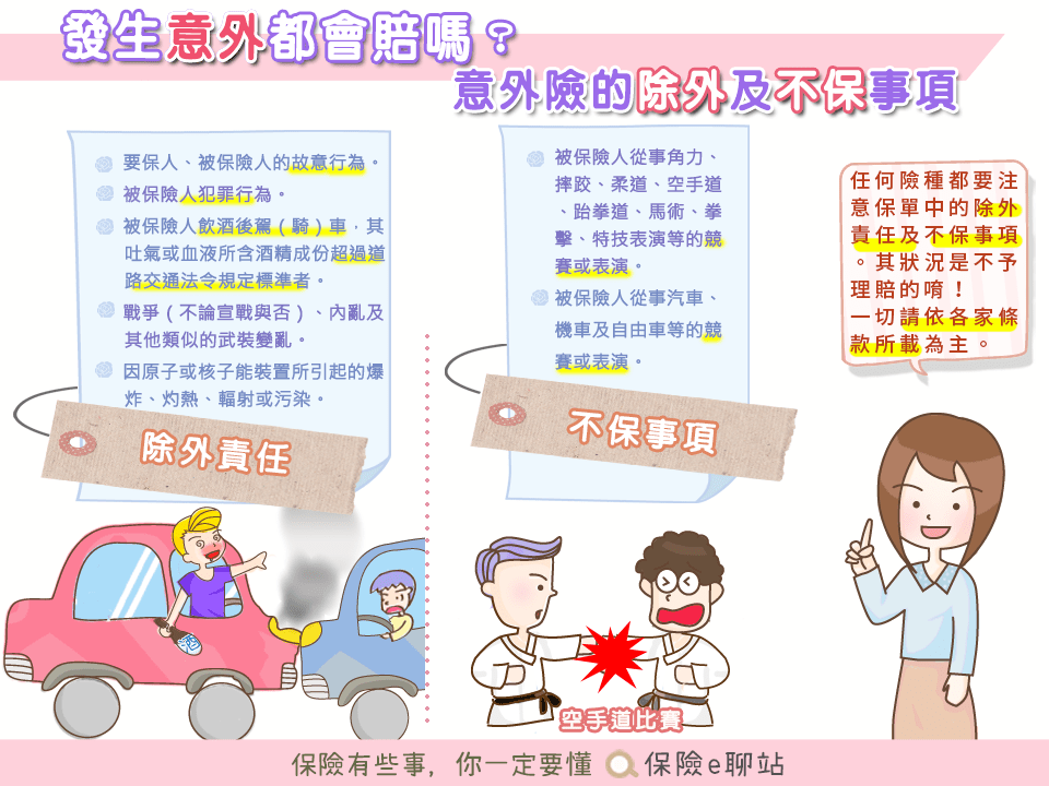 意外險的除外責任有哪些？深入了解保單條款