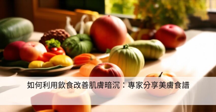 如何通過飲食改善肌膚健康？營養師的完整教學：告別痘痘、暗沉，擁有水嫩肌膚！