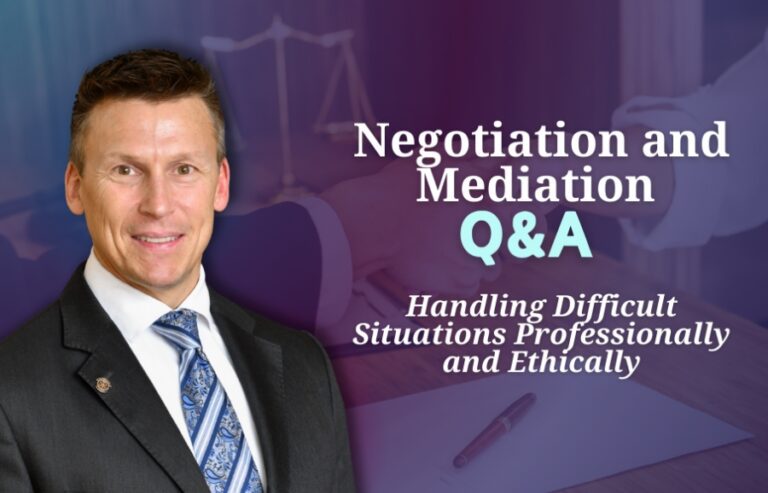 Eric hosts an interactive Q&A to share negotiation strategies and ...