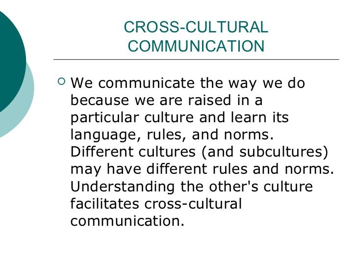Cross cultural communication ppt