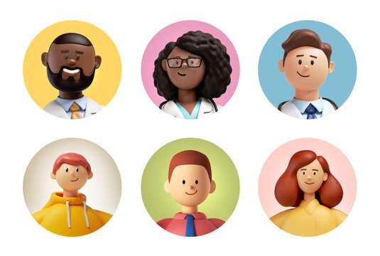 Male portrait. People profile. Perfect for social media and ...