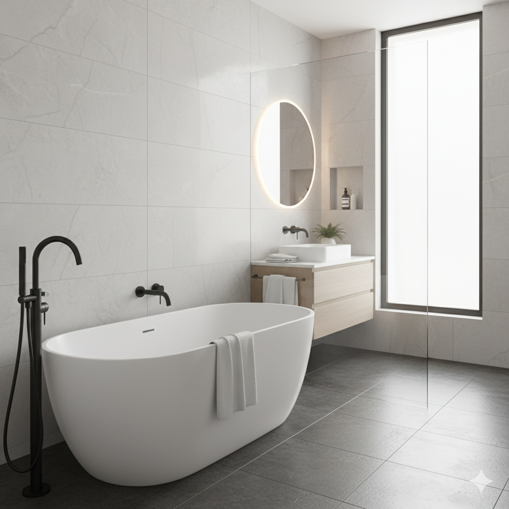 浴室、陽台地面洩水坡度的重要性