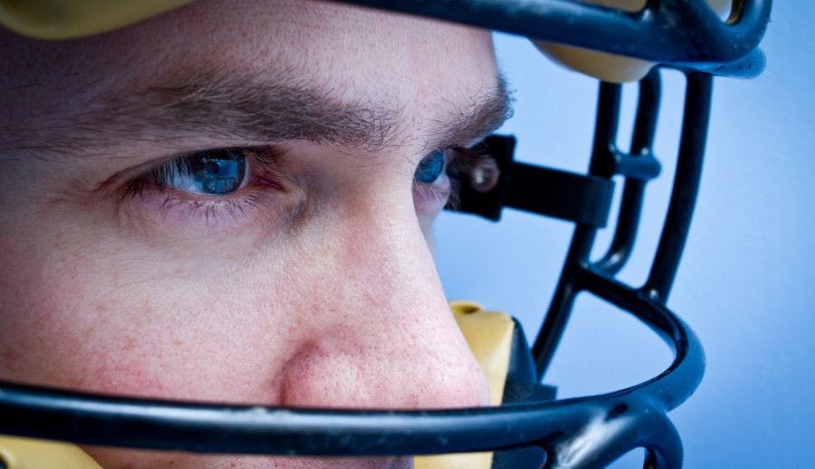 棒球視覺追蹤訓練示意圖