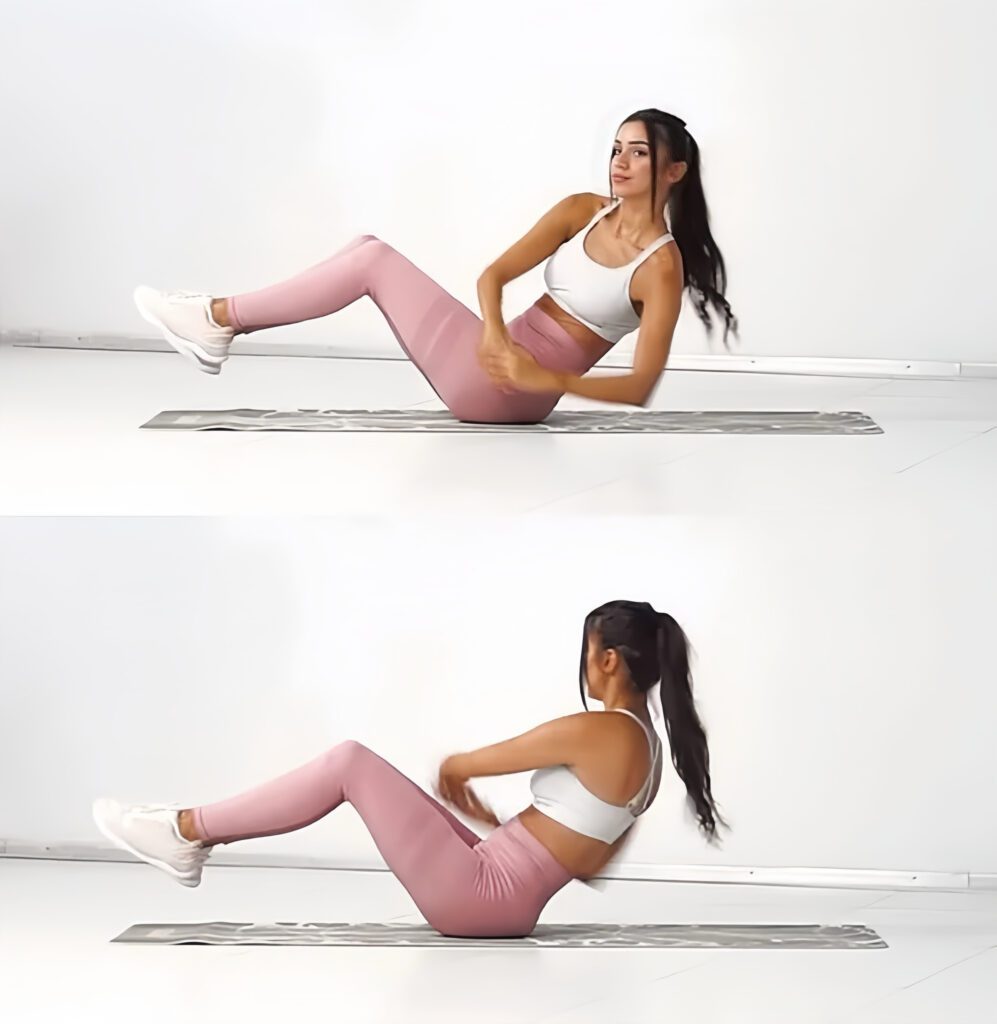 俄羅斯轉體動作示範